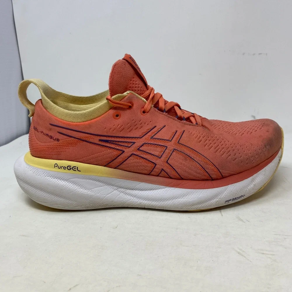Asics Gel-Nimbus 25 Womens Running‎ Shoes Papaya Dusty Purple 1012B356-800